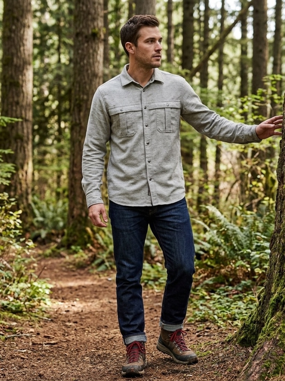 Horny Toad Heathered Gray Men’s Shirt